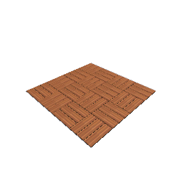 wooden tile 100cm x 100cm nut