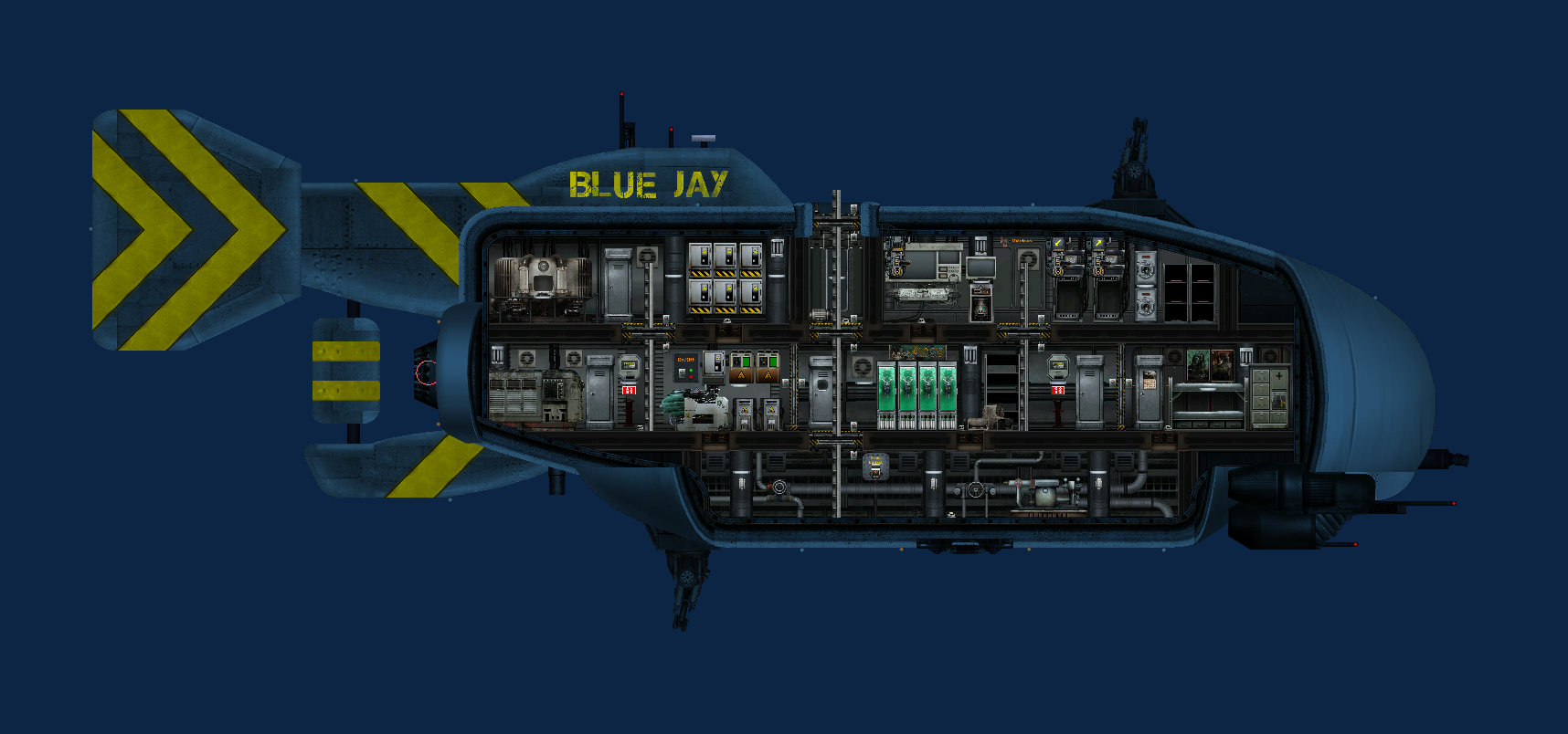 Blue Jay – Barotrauma Mod