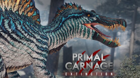 Male Snowfall Feathered Spinosaurus