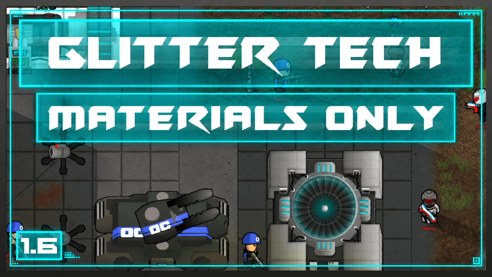 Glitter Tech Materials (Standalone)
