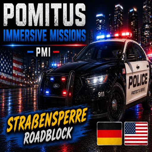 (PIM) Straßensperre / Roadblock