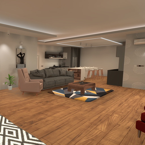 Modern apartment preview