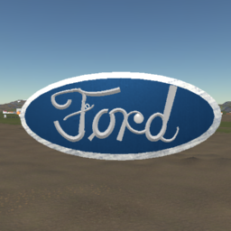 Realistic Ford Logo