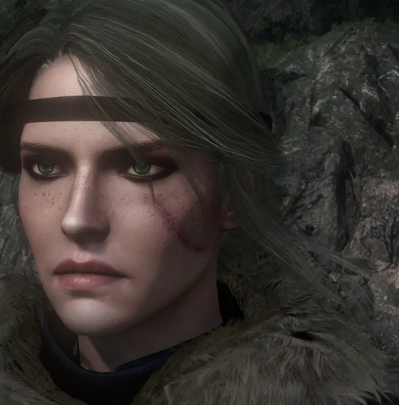 Lore Accurate Ciri Face