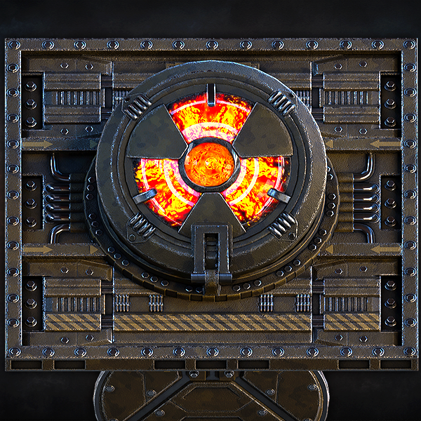 Nuke Bunker Ladder Hatch