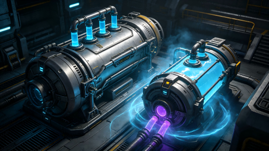 Superfluid machine