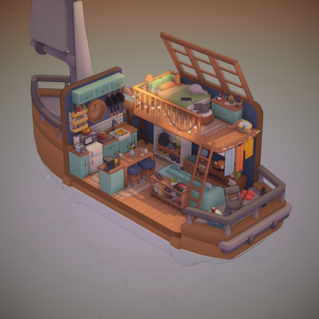 houseboat life