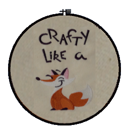 Embroidery Art - Crafty Like a Fox