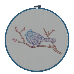 Embroidery Art - Flurry Bird