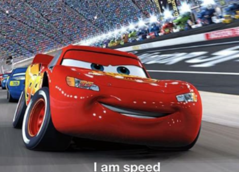 I am speed