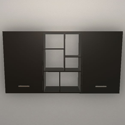Hanging Shelf Unit 1 (Black)