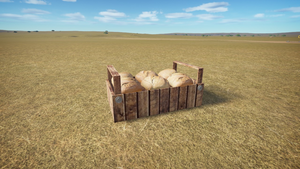 WOODEN CRATE 1M X 57CM