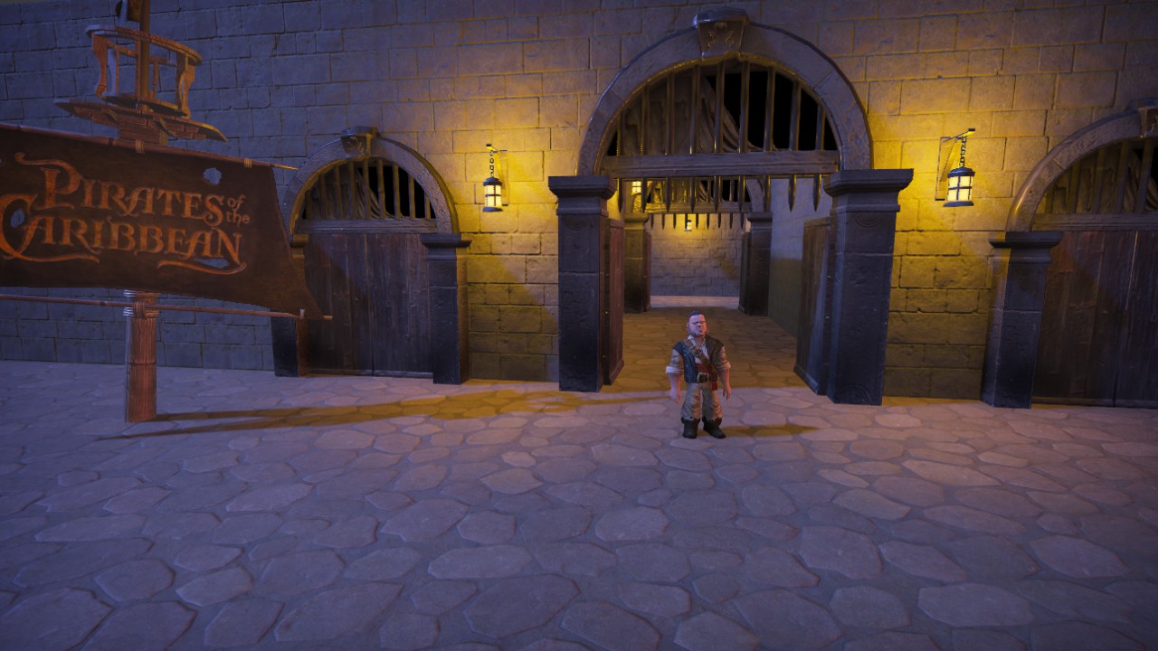 OPEN DOOR - PIRATES OF CARIBBEAN