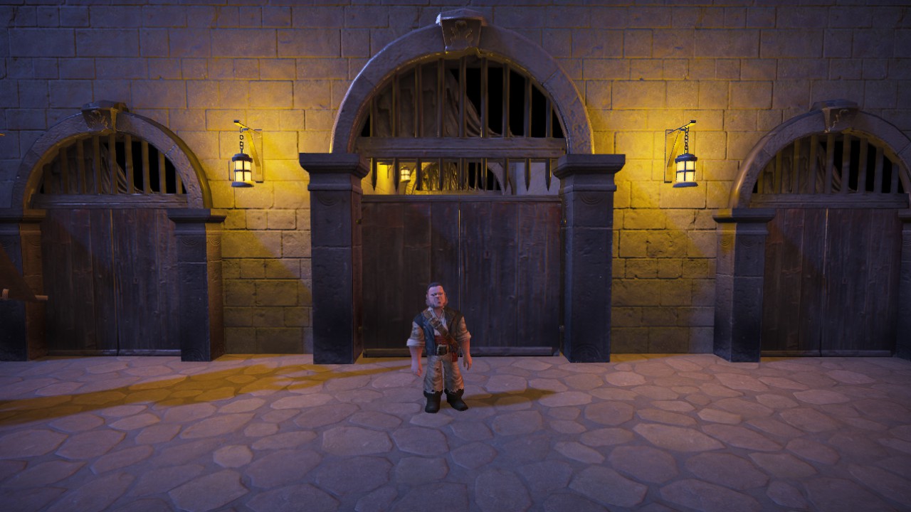 CLOSED DOOR PIRATES OF CARIBBEAN