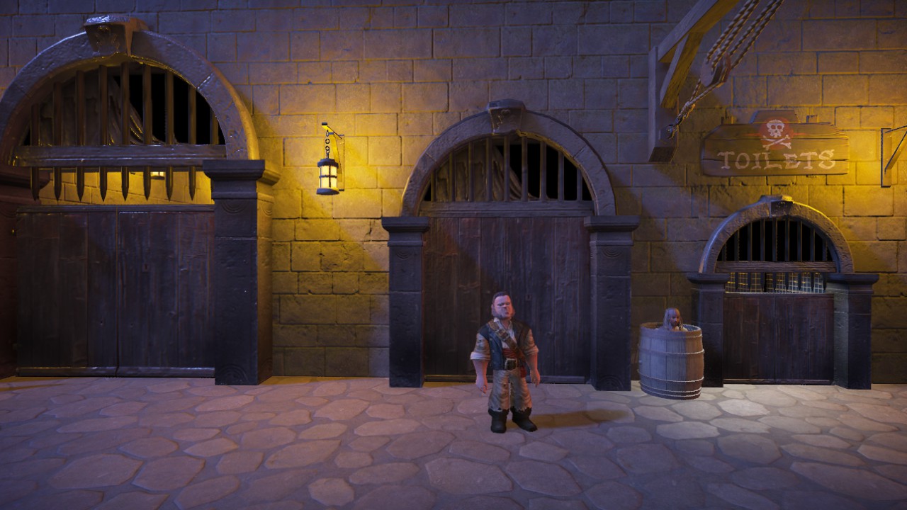 CLOSED DOOR 3M PIRATES OF CARIBBEAN