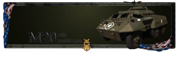 USF M20 with machine gun
