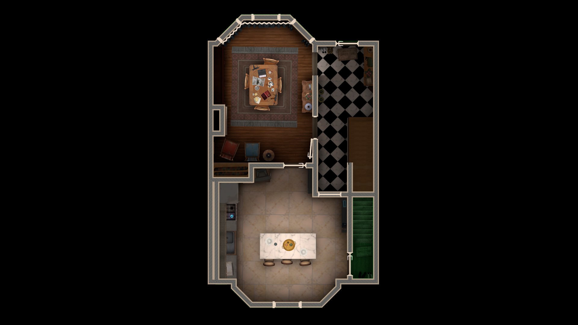 CLEAN HOUSE [two-storey]