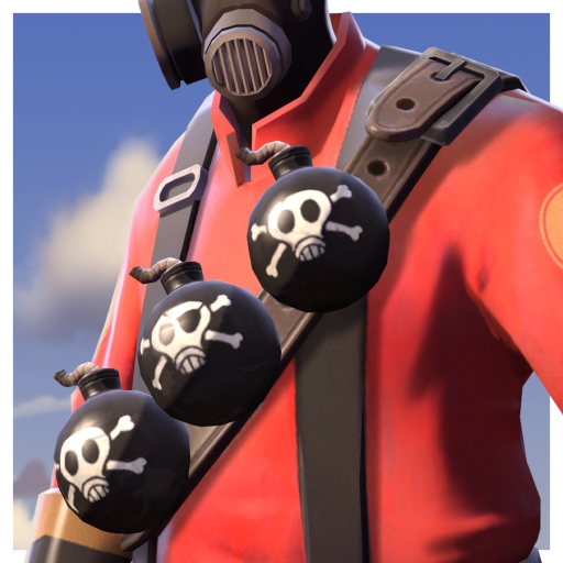 Bomb Belt (paint skull)