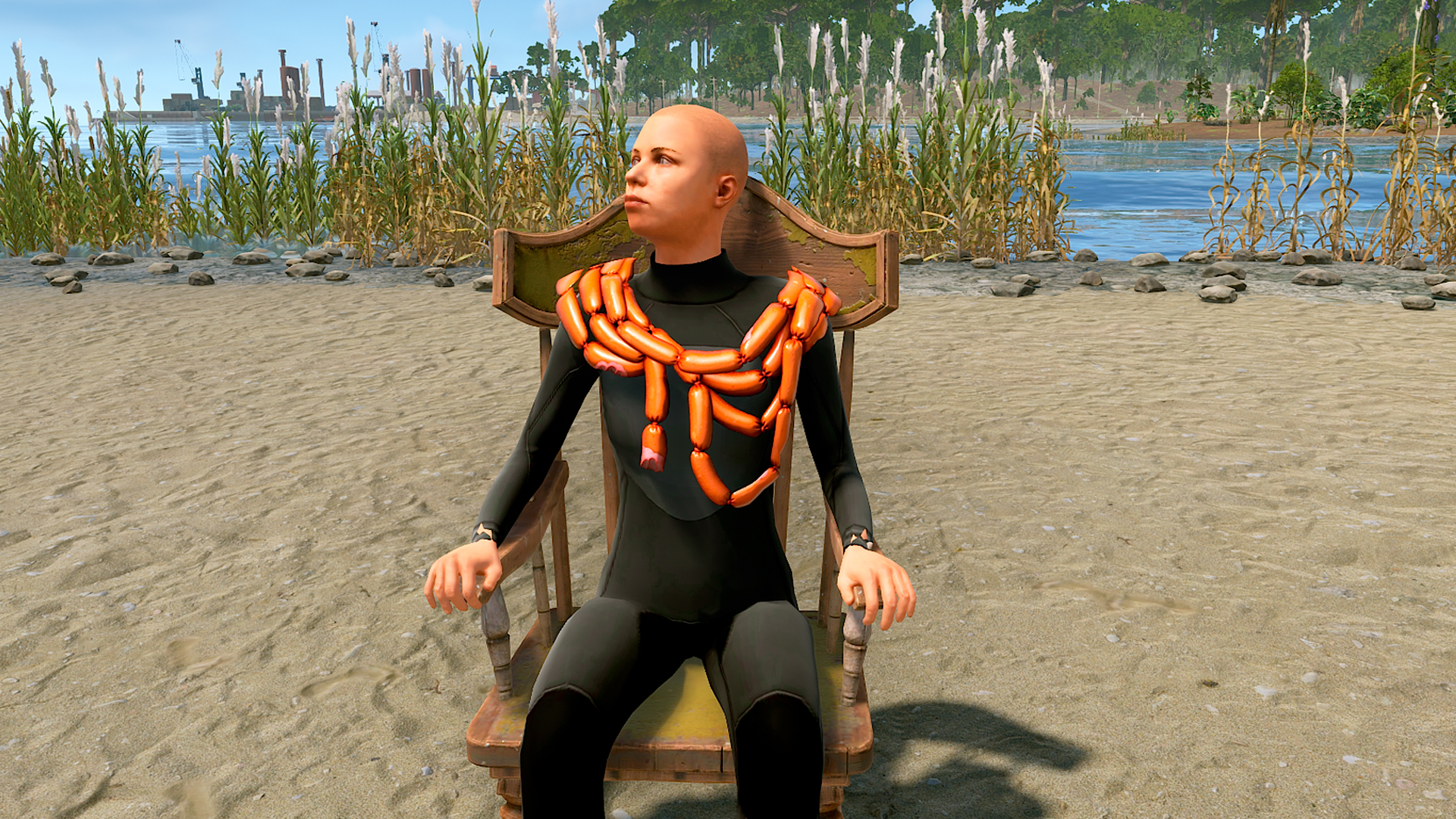 Sausages Poncho thumbnail 5