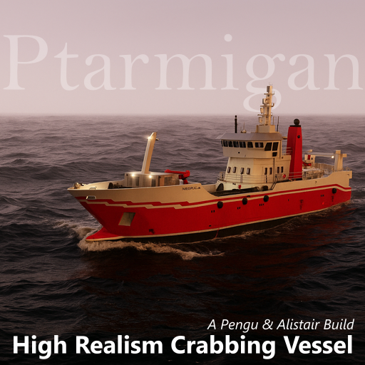 Ptarmigan Mass Crabbing Vessel - Extreme Realism (Red)