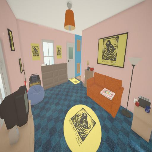 The Simpsons Living Room