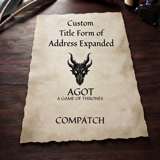 CTFAE + AGOT Compatch