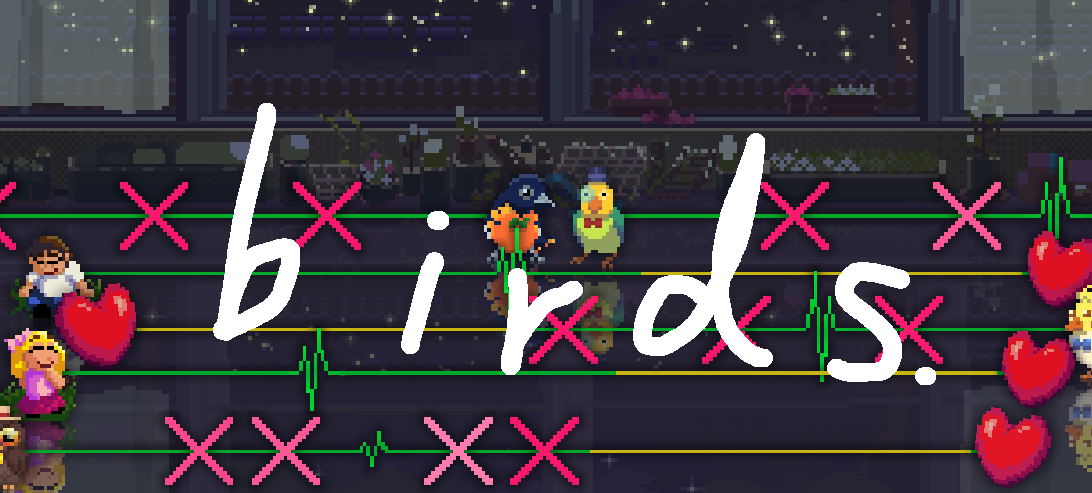 Rhythm Doctor OST - 3~1N Lounge but more birds come out