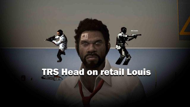 TRS Louis Head on Retail Louis's Body