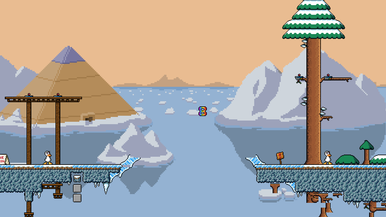 penguin from the one level in new soup