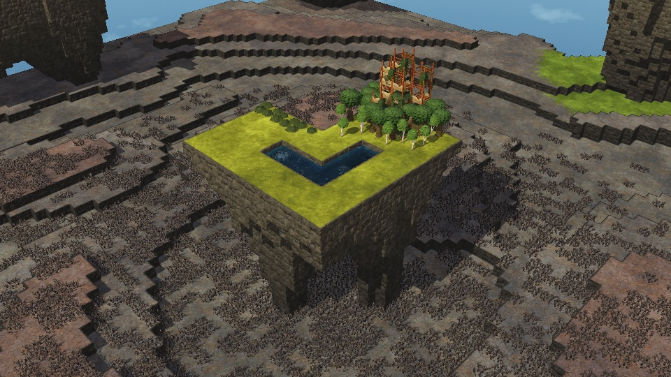 Minecraft Skyblock - V02 preview