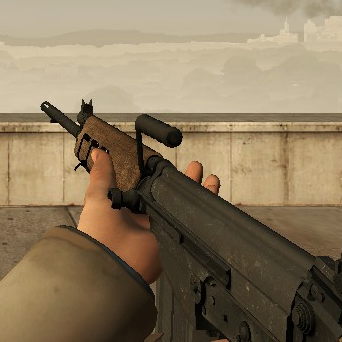 Automatic FN FAL on L4D1 Animations
