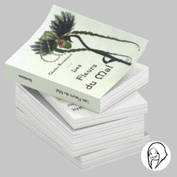 SYB Book small novels pile (White)