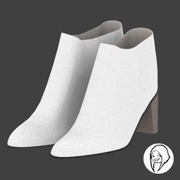 SYB Shoes Low boots (White)