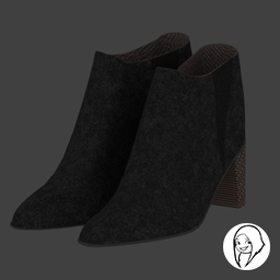 SYB Shoes Low boots (Black)
