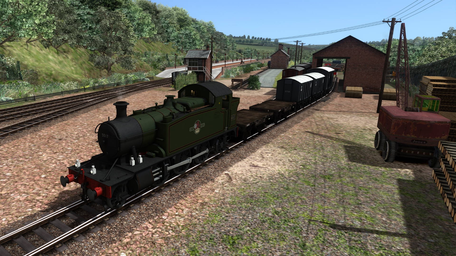 TB-Freight to Penryn (Small Prairie)