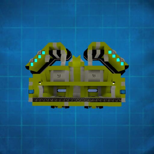 Spacemarine Dropship (Rear Thrusters)