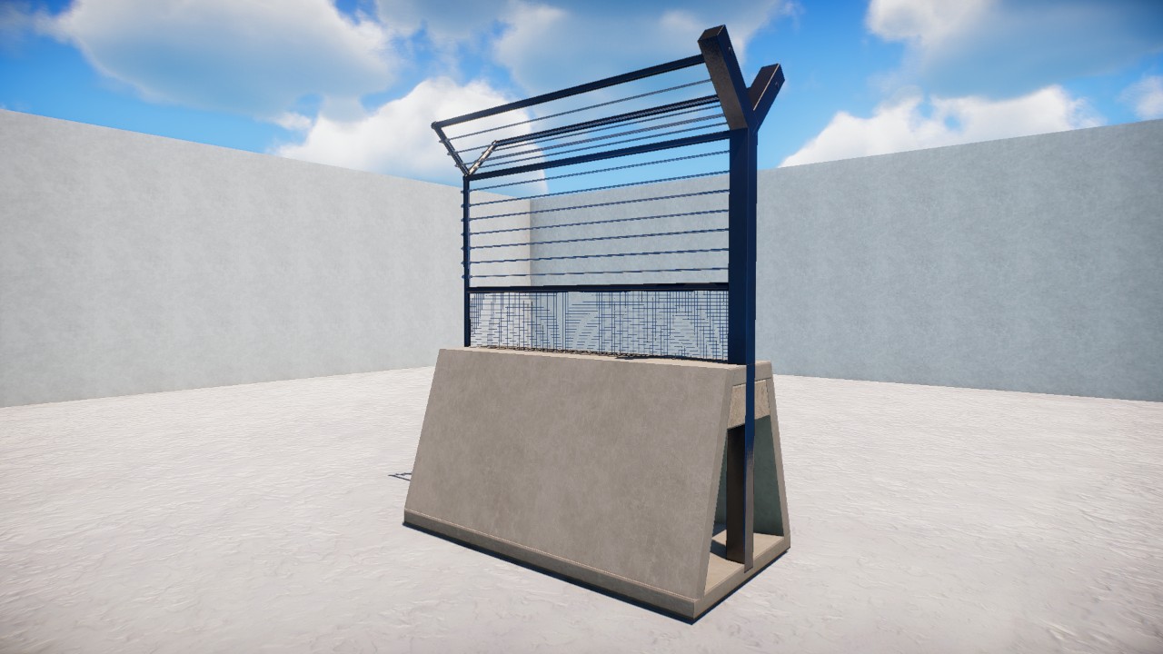 Metal Fence (Y-Pole)