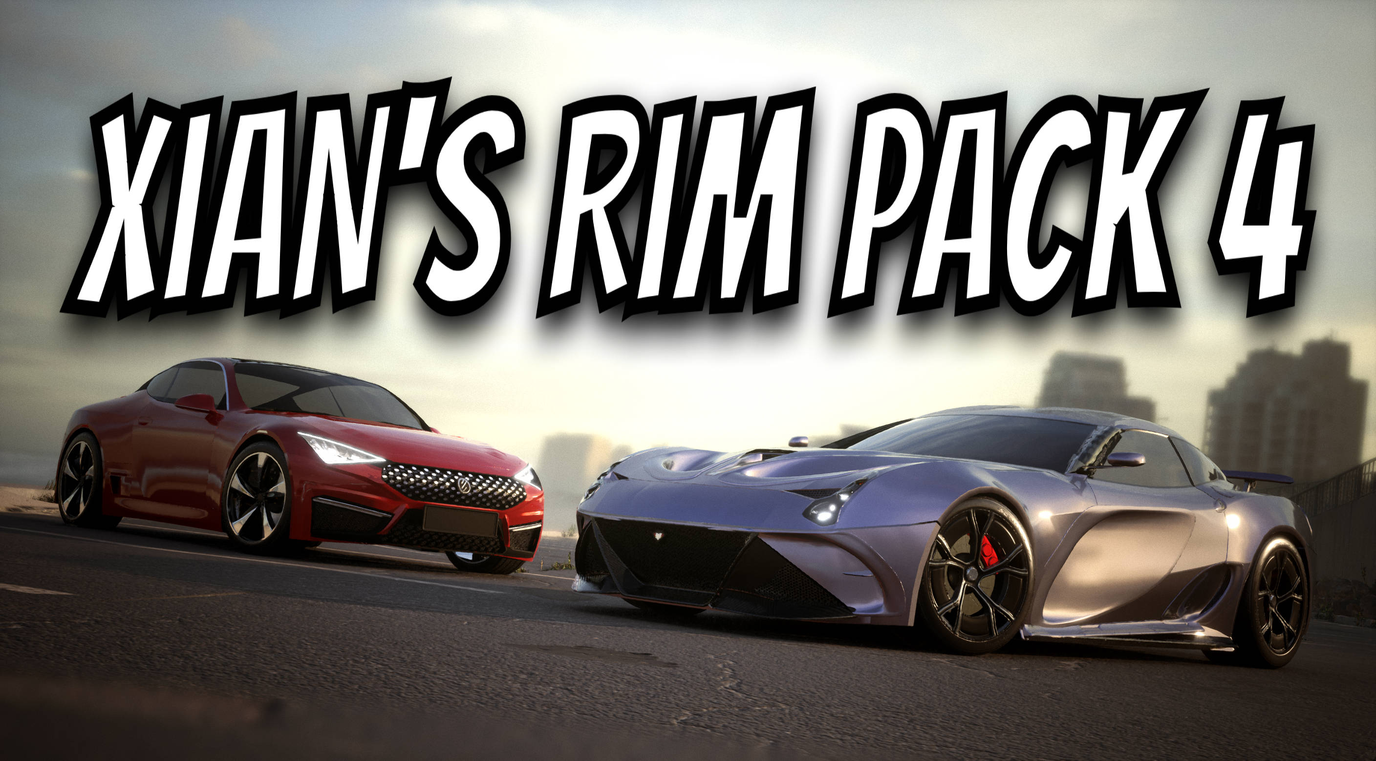 Xian's Modern Rims Pack 4