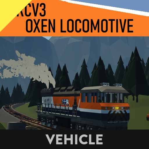 (LERCV3 Oxen)(RCU) Locomotive Engine