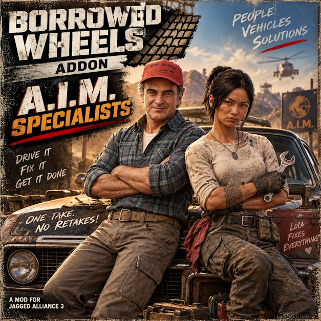 Borrowed Wheels Addon - A.I.M. Specialists preview