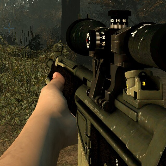 Vivid Military Sniper