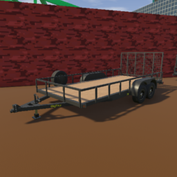 BigTex 70PI Tandem Axle Pipe Utility Trailer