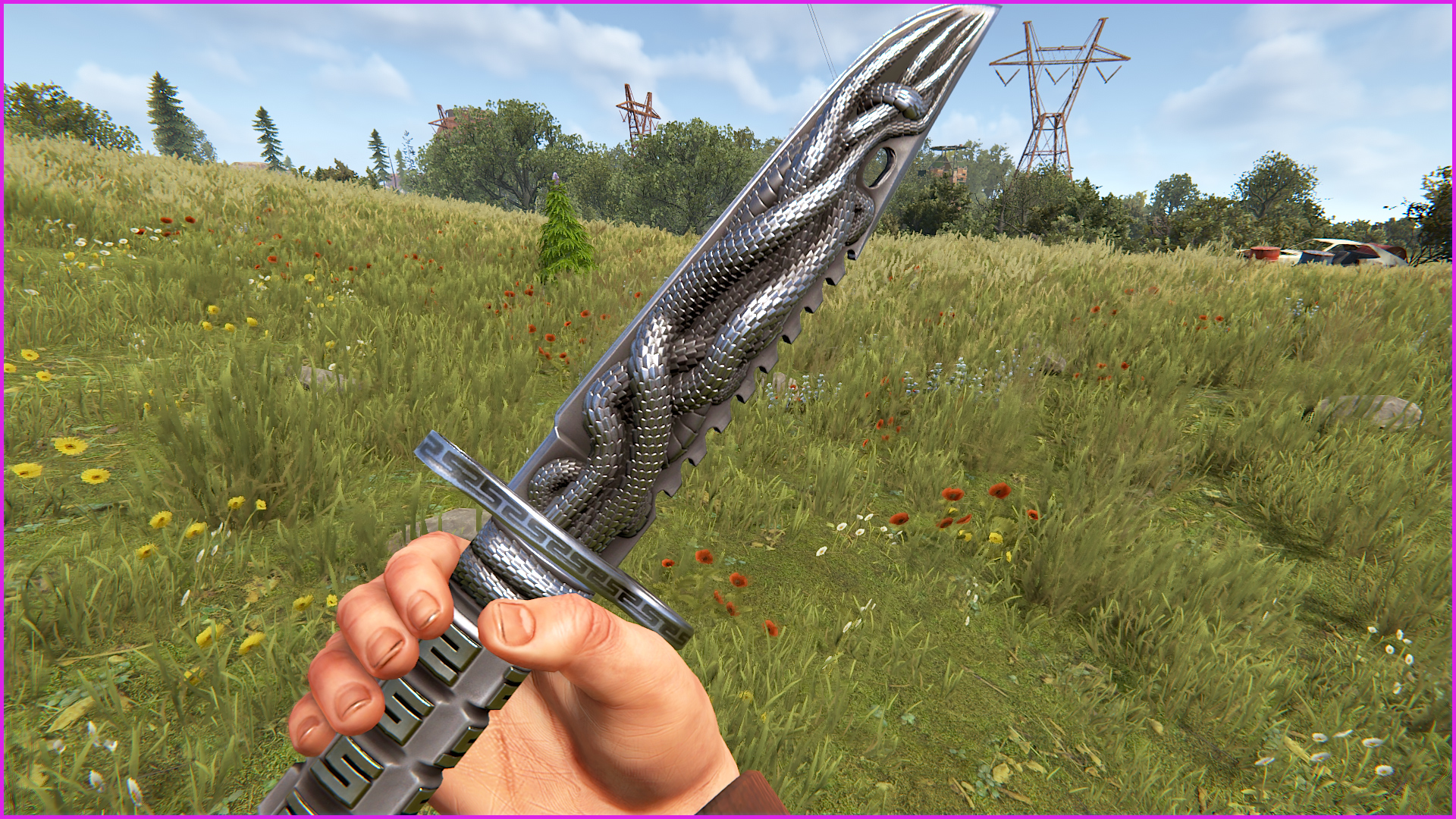 Serpent Weave Combat Knife thumbnail 12