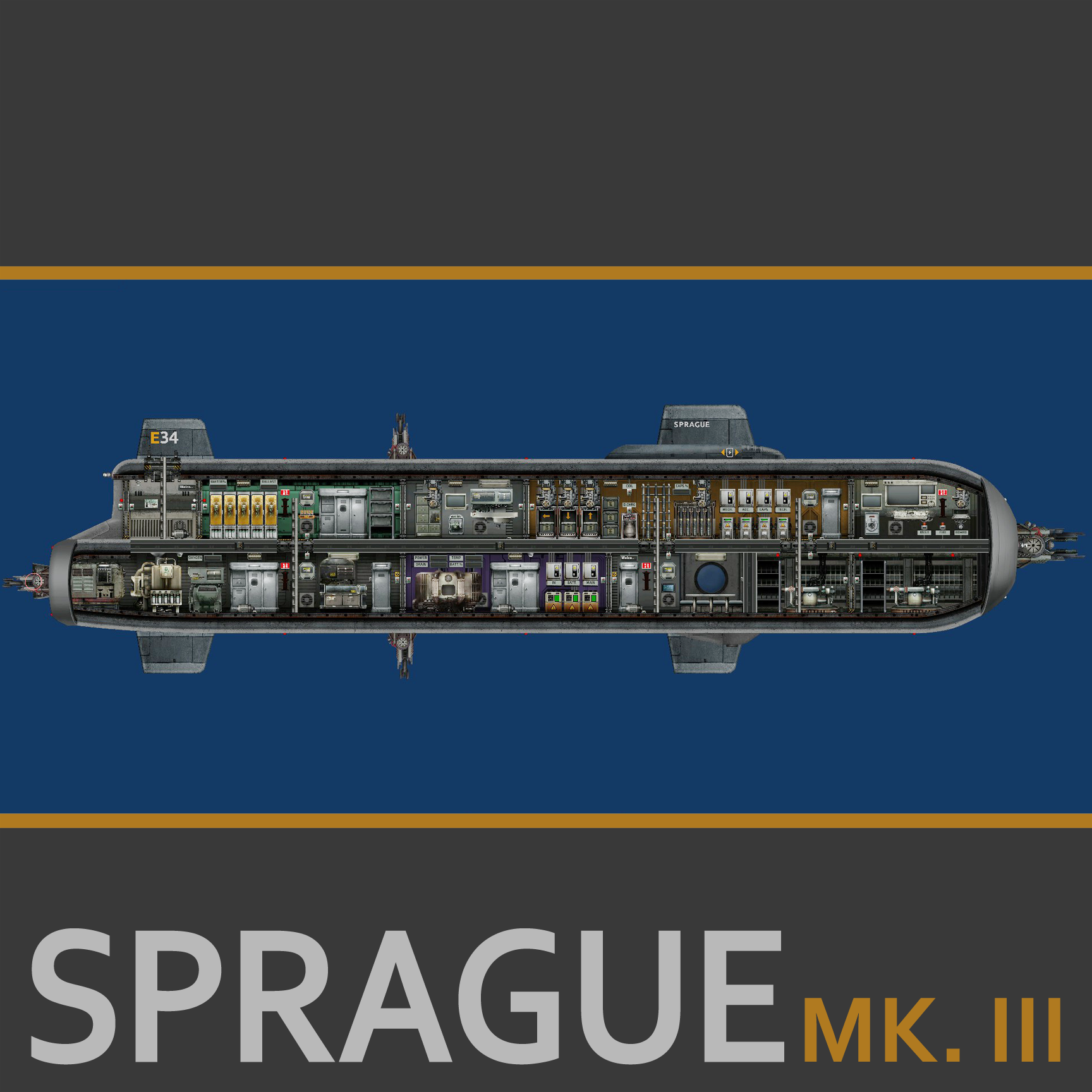 Sprague Mk. III – Barotrauma Mod