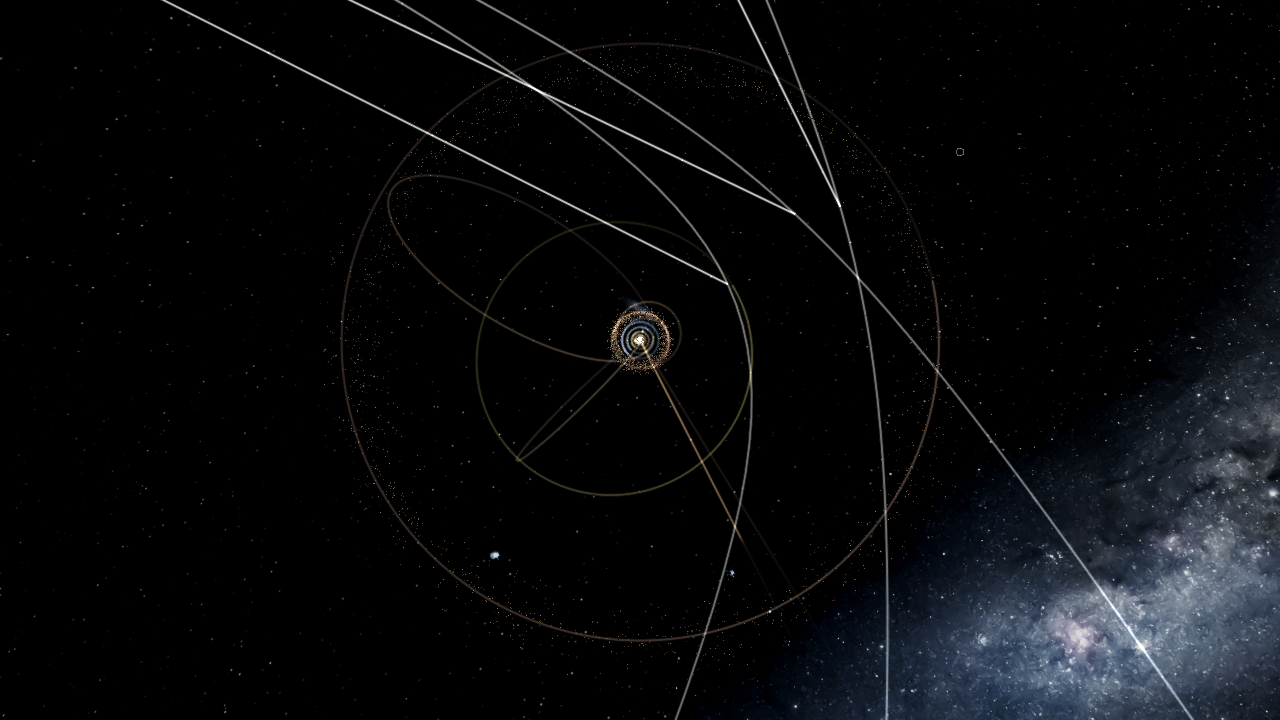 Solar System                     with oort cloud