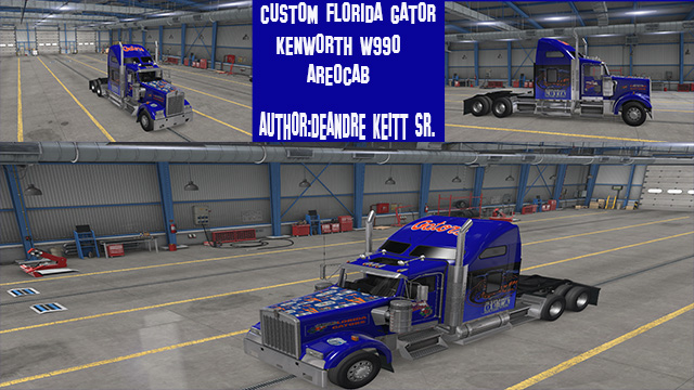 KENWORTH W990 AREOCAB(GATOR EDITION)