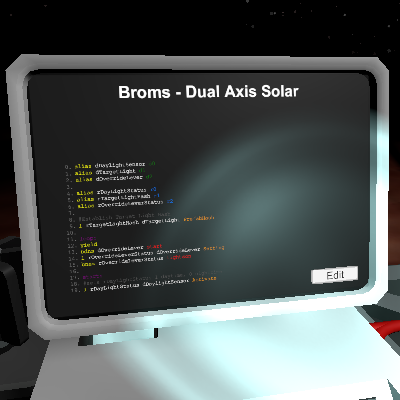 Broms - Dual Axis Solar