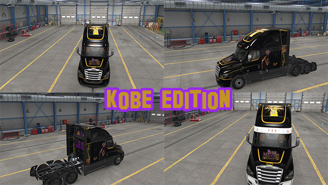 BLACK MAMBA TRUCK SKIN