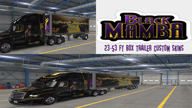 black mamba box trailer skins