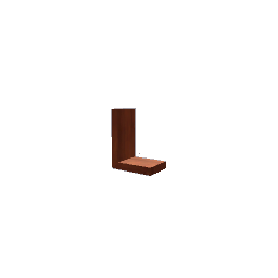 Bookend - Sapele